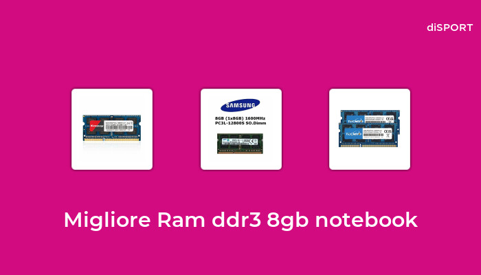 48 Migliore Ram Ddr3 8gb Notebook nel 2023 [Basato su 45 Opinione di esperti]