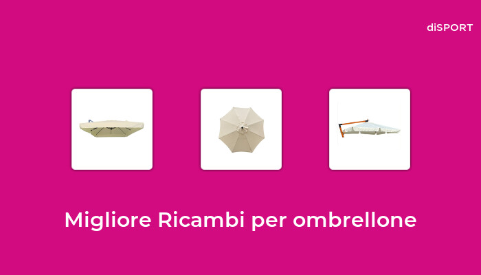 Tettuccio Di Ricambio Per Ombrellone 6/8 Costole - Impermeabile, Telo In Poliestere - Dimensioni Da 200 A 350 Cm