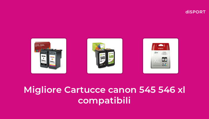 10 Migliore Cartucce Canon 545 546 Xl Compatibili nel 2022 [Basato su 78 Opinione di esperti]